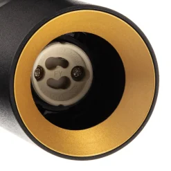 skinnespot Brinja, sort, Ø 7 cm, 3-faset^Arcchio Hot