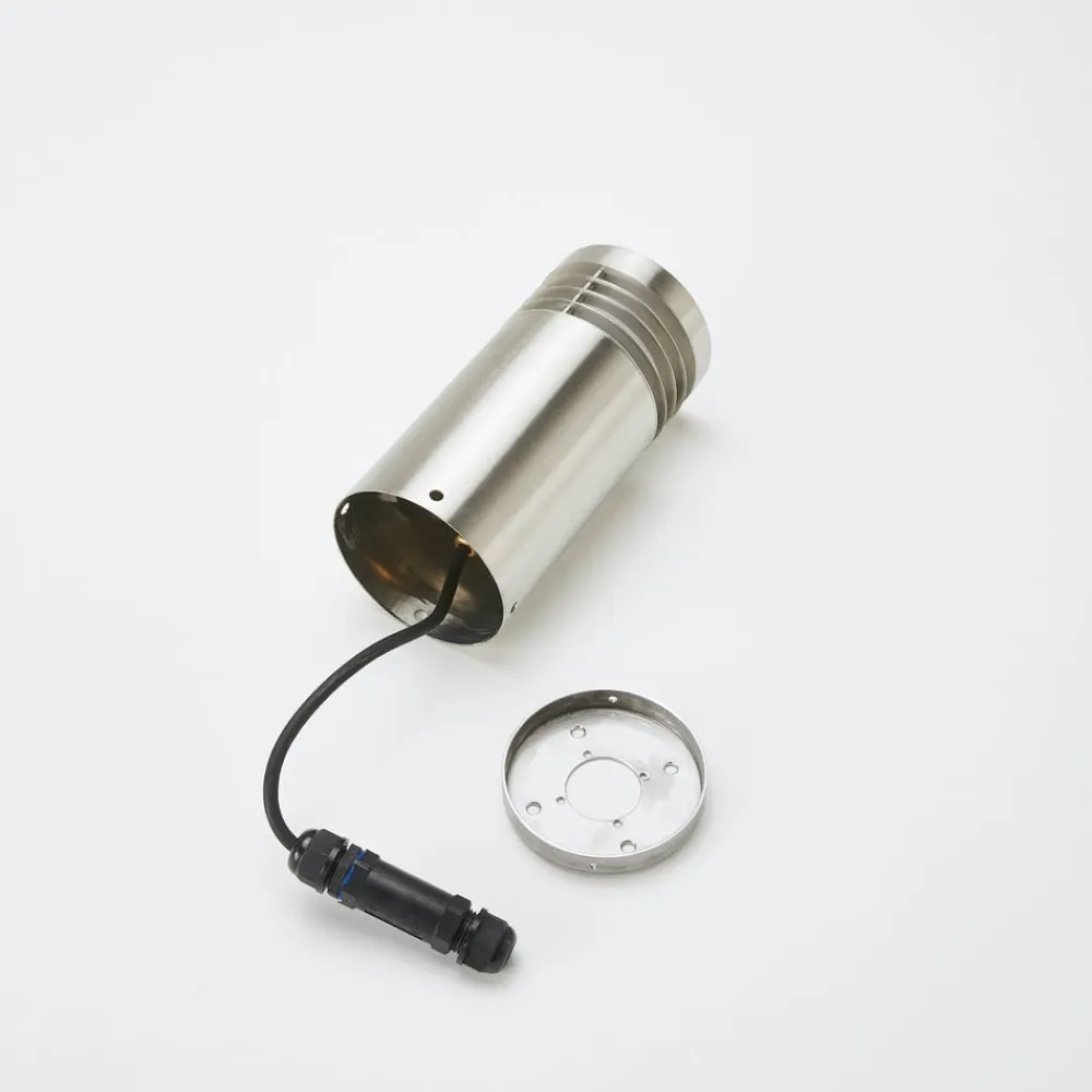 Arcchio Sokkellamper>sokkellampe Caramia, 23 cm, stål, saltvandsresistent