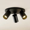 Arcchio Gang|Loftlamper>spotlight Brinja, sort, rund, Ø 6 cm, 3 lyskilder, GU10