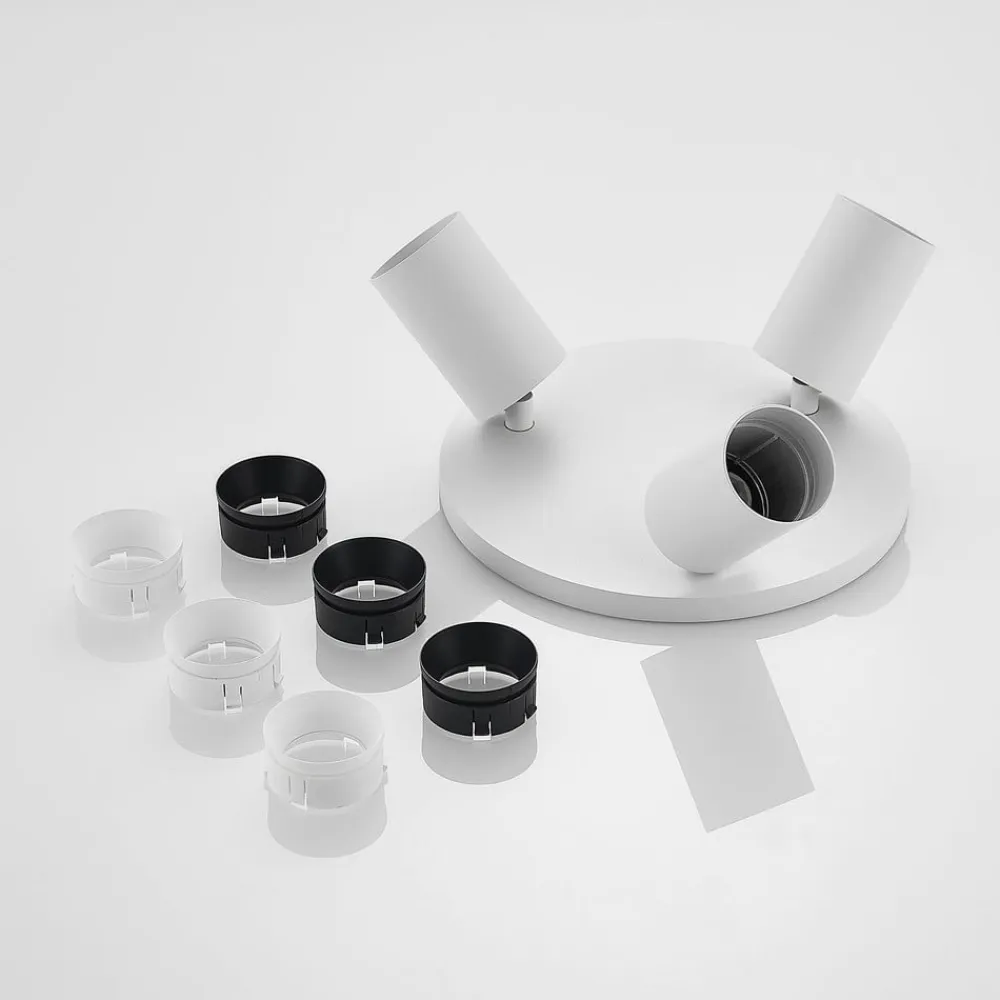 spotlight Brinja, hvid, rund, Ø 6 cm, 3 lyskilder, GU10^Arcchio