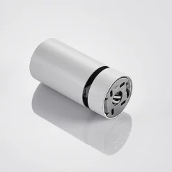 Arcchio spotlight Brinja, hvid, rund, 13 cm høj, Ø 6 cm