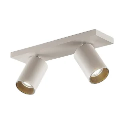 spotlight Brinja, sæt med 2, hvid, kantet, 2 lyskilder, GU10^Arcchio Discount