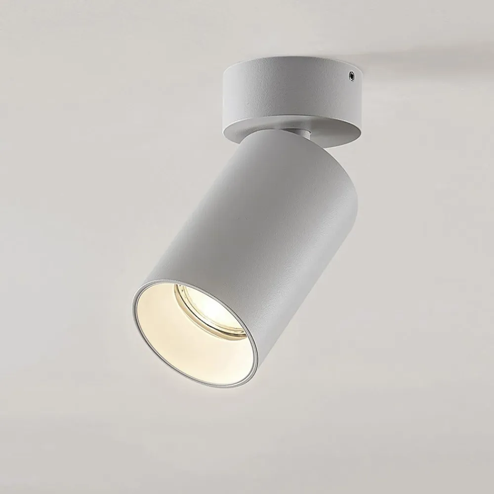 Arcchio spotlight Brinja, sæt med 2, hvid, rund, Ø 6 cm, GU10