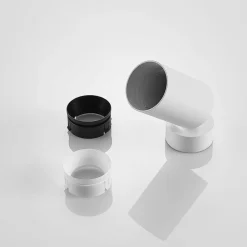 Arcchio spotlight Brinja, sæt med 2, hvid, rund, Ø 6 cm, GU10