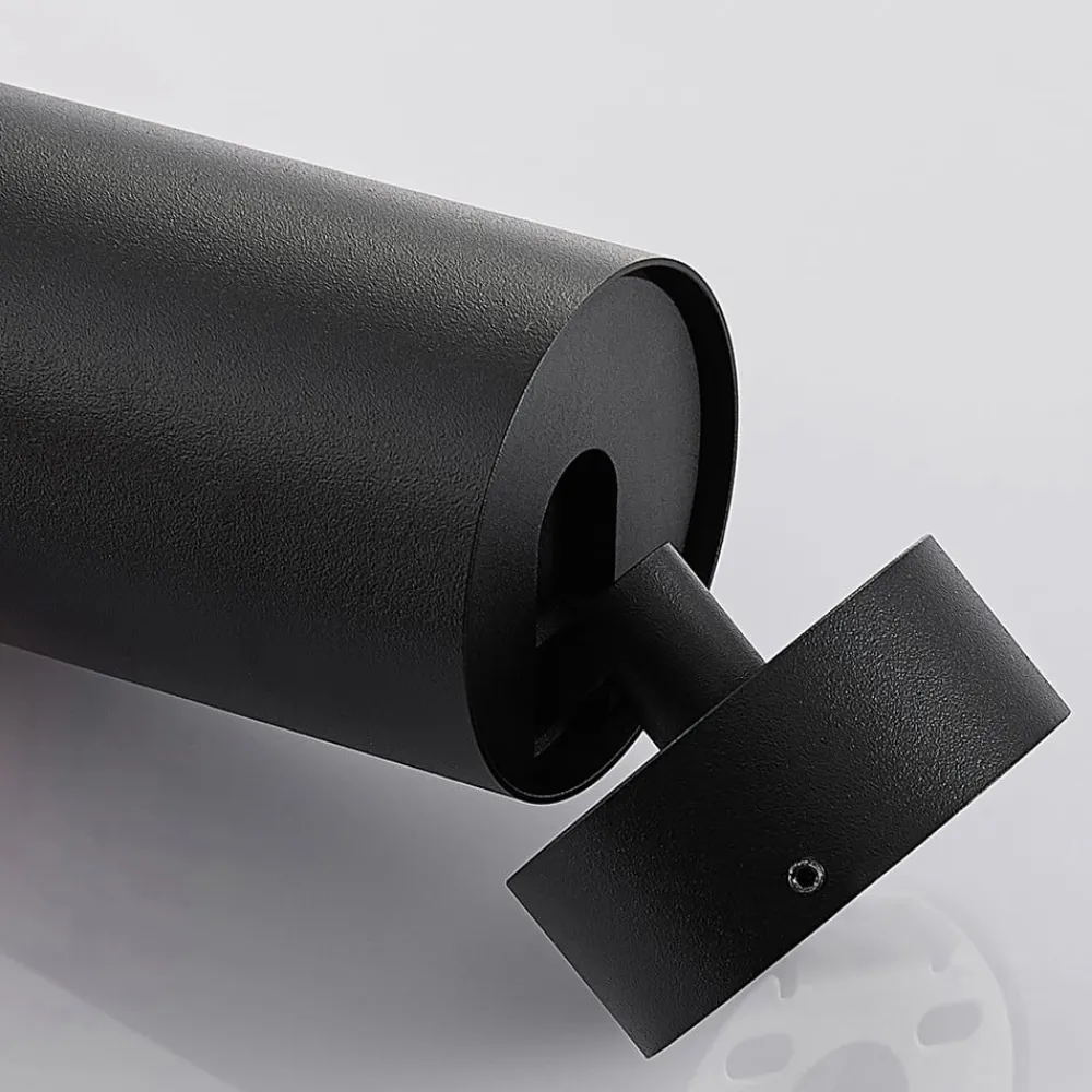 Arcchio spotlight Brinja, sæt med 3, sort, rund, Ø 6cm, GU10