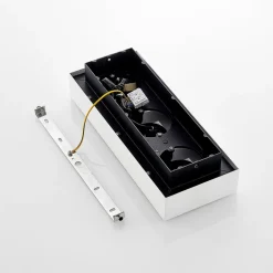 Arcchio spotlight Vince, 36 cm, 3 lyskilder, hvid/sort, GU10