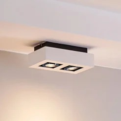 spotlight Vince, 25 cm, 2 lyskilder, hvid/krom, GU10^Arcchio Best