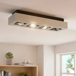 spotlight Vince, 47 cm, 4 lyskilder, hvid/krom, GU10^Arcchio Outlet