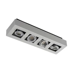 spotlight Vince, 47 cm, 4 lyskilder, hvid/krom, GU10^Arcchio Outlet