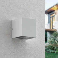 Arcchio Tassnim udendørs væglampe hvid 2-lys