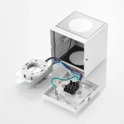 Arcchio Tassnim udendørs væglampe hvid 2-lys