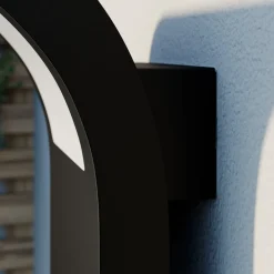 Arcchio udendørs LED-væglampe Advik, IP65, antracit, metal