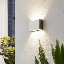 Arcchio Terrassebelysning|Væglamper>udendørs LED-væglampe Karline, 1060 lm, stål, IP65