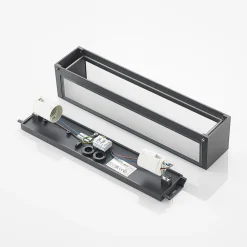 udendørs væglampe LengoE27, 38 cm, antracit, E27, IP54^Arcchio