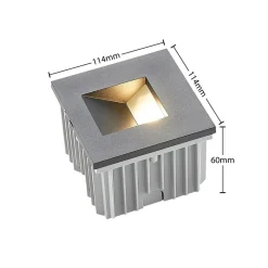 vægindbygningslampe Zamo, G9, sort, 12 cm, IP65^Arcchio Sale