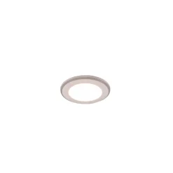 Trio Lighting Argus LED-downlight RGBW fjernbet Ø8cm hvid