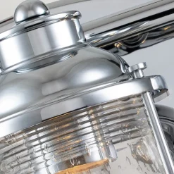 Ashland Bay bad-væglampe, krom, 3 lyskilder^KICHLER Discount