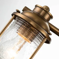 KICHLER Ashland Bay væglampe til badeværelset 3 lk messing