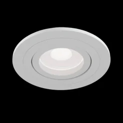 Atom indbygningsspot, GU10, hvid, rund ramme^Maytoni Outlet