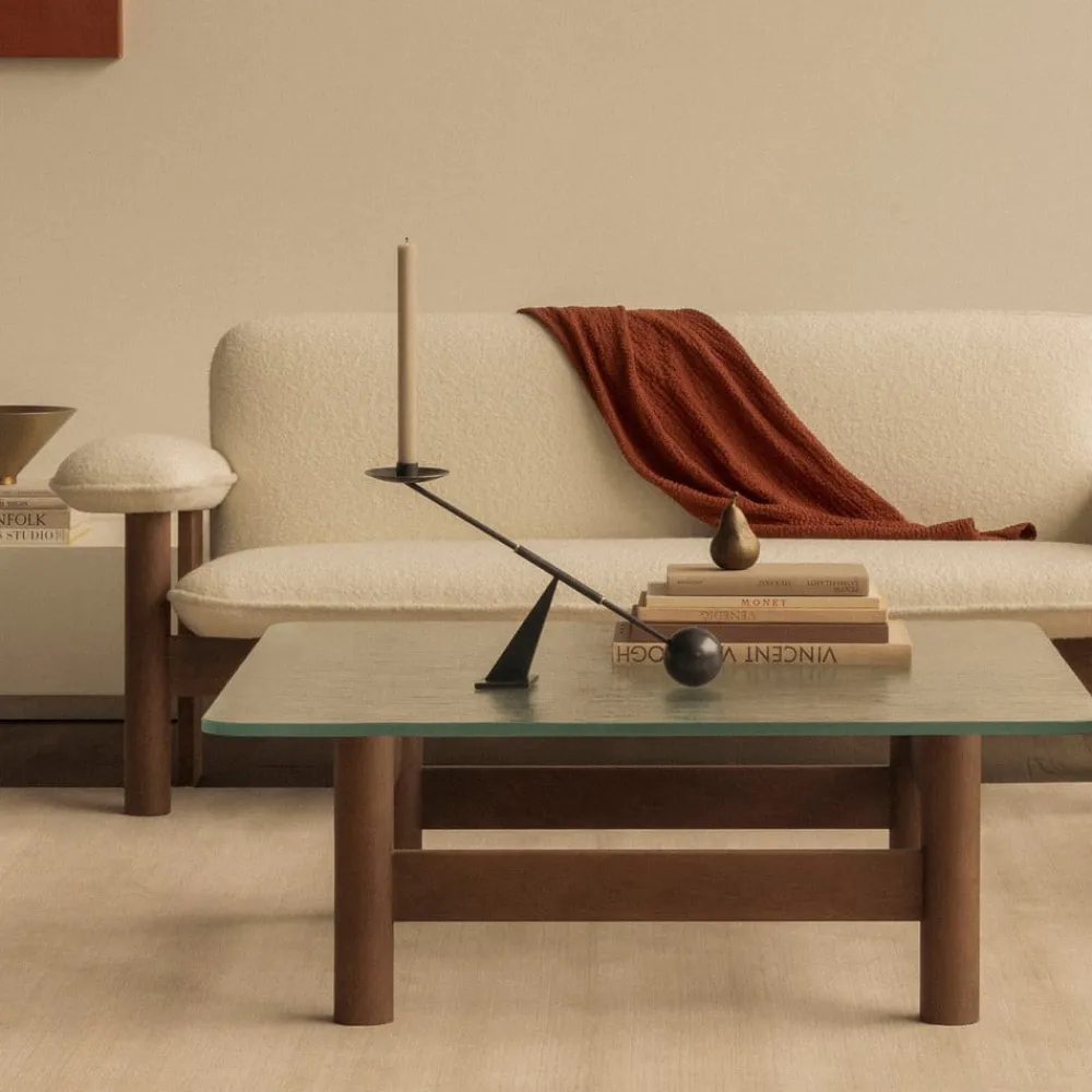 Audo lysestage Interconnect, bronze, højde 25,5 cm^Audo Copenhagen New