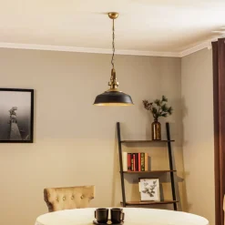 Avonni AV-4106-M32-BSY hængelampe, sort skærm