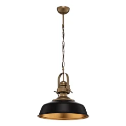 Avonni AV-4106-M32-BSY hængelampe, sort skærm