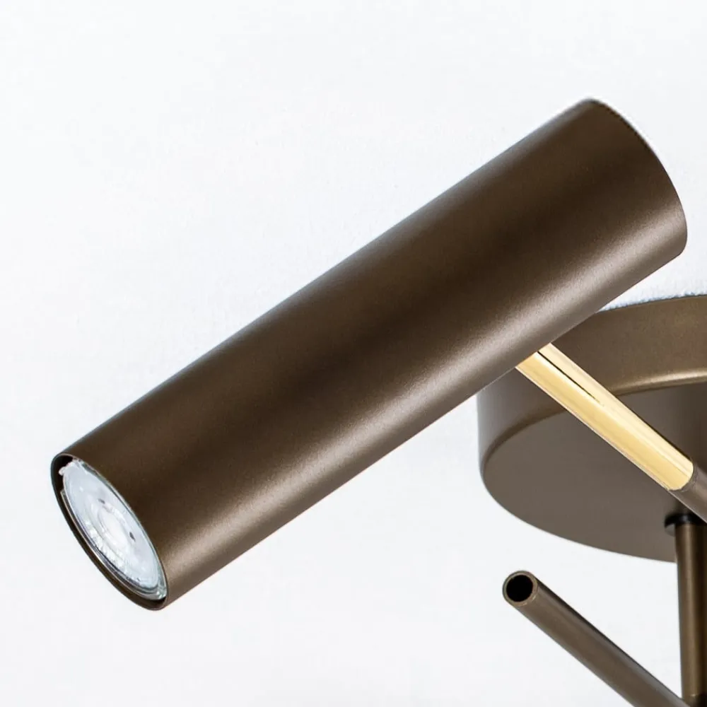 Axion loftlampe, 4 lyskilder, titanfarvet, stål^Luminex Discount