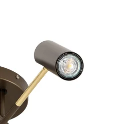 Luminex Axion loftlampe, 3 lyskilder, titanfarvet, stål