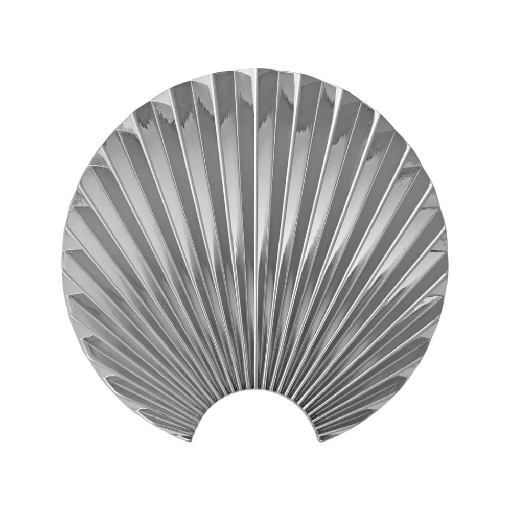 Concha-krog, sølv, vægdekoration, højde 11,5 cm^AYTM New