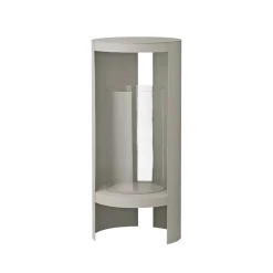 AYTM Møbel Og Interiør>Ora lygte, gråbrun, højde 58,4 cm, glas, aluminium