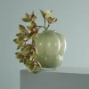 AYTM Uva-vase, glas, grøn, Ø 26 cm, højde 28 cm, mundblæst
