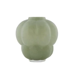 AYTM Uva-vase, glas, grøn, Ø 26 cm, højde 28 cm, mundblæst