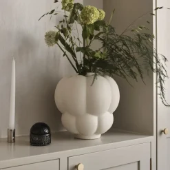 AYTM Uva-vase, keramik, hvid, Ø 26 cm, drueform