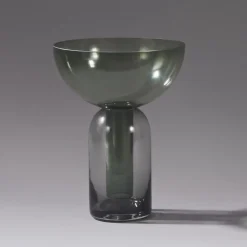 Vase Torus, grøn, Ø 25 cm, højde 33 cm, glas^AYTM Clearance