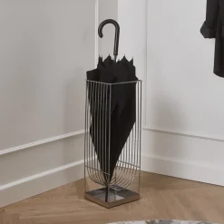 AYTM -paraplyholder Curva, sølv, højde 56 cm, stål