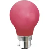 B22 0,9 W LED-pære, rød^STAR TRADING Online