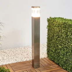 Lindby Baily - Vejlampe i stål med LED