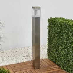 Lindby Baily - Vejlampe i stål med LED