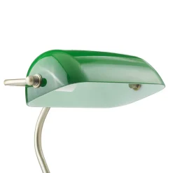 Bankers klassisk bordlampe 42 cm grøn^Markslöjd Clearance