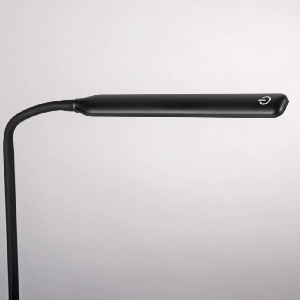 JUST LIGHT. GmbH BARE LYS. Elly LED-bordlampe, ABS, CCT, dæmpbar sort