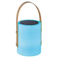 Bari LED-bordlampe, solcelle, RGB-farveskift^FH Lighting Online