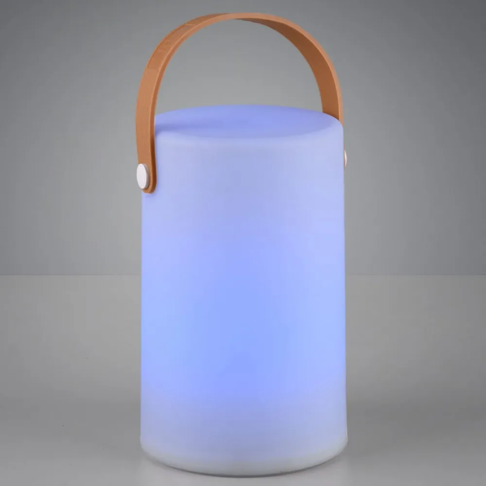 Reality Leuchten Batteridreven dekolampe Aruba til udendørs RGB