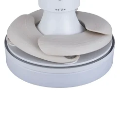 Beacon LED-loftventilator Fanaway Orbit hvid Ø 91 cm støjsvag^Beacon Lighting