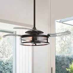 Beacon loftventilator Fanaway Classic lys sort lydløs^Beacon Lighting Discount