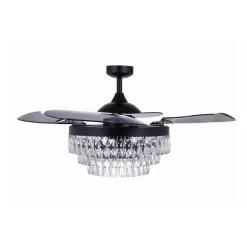 Beacon Lighting Beacon loftventilator med lys Fanaway Veil sort lydløs