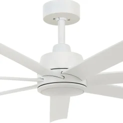 Beacon loftventilator med lys Atlanta hvid 142 cm støjsvag^Beacon Lighting