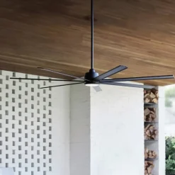 Beacon Lighting Beacon loftventilator med lys Atlanta sort DC lydløs