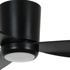 Beacon loftventilator med lys Array sort 137 cm støjsvag^Beacon Lighting Clearance