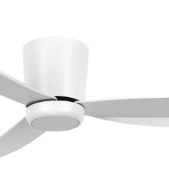 Beacon Lighting Beacon loftventilator med lys Array hvid 137 cm støjsvag