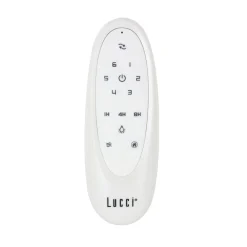 Beacon Lighting Beacon loftventilator med lys Array hvid 137 cm støjsvag